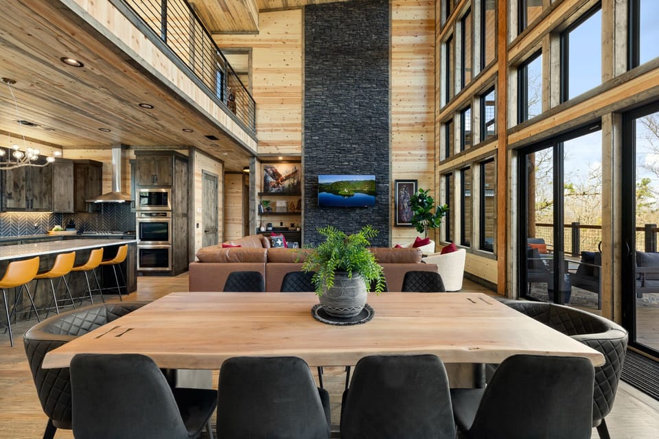 Open concept living & kitchen offer million $ views from every angle!