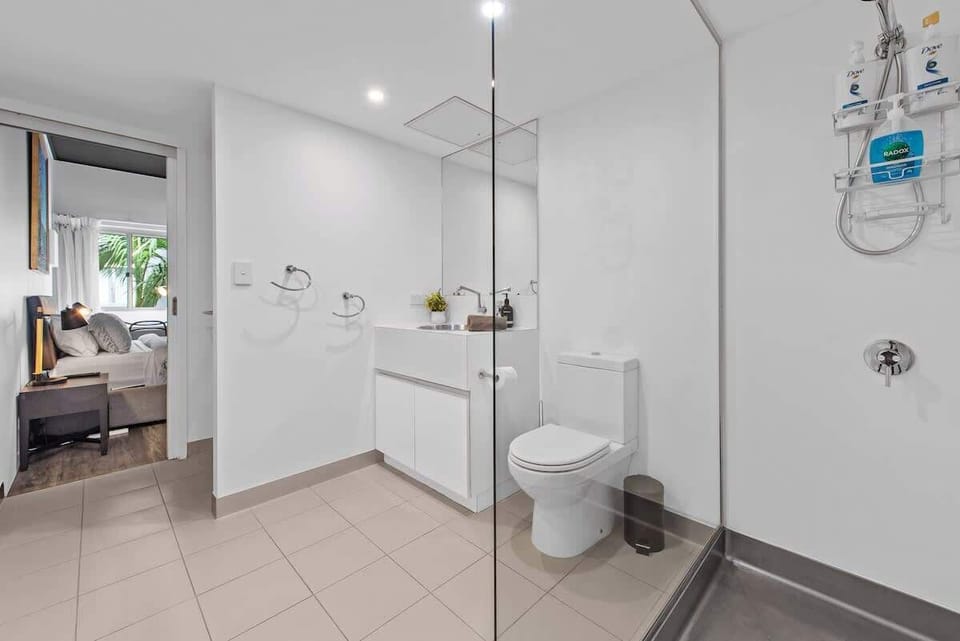2-way Bathroom + Laundry...