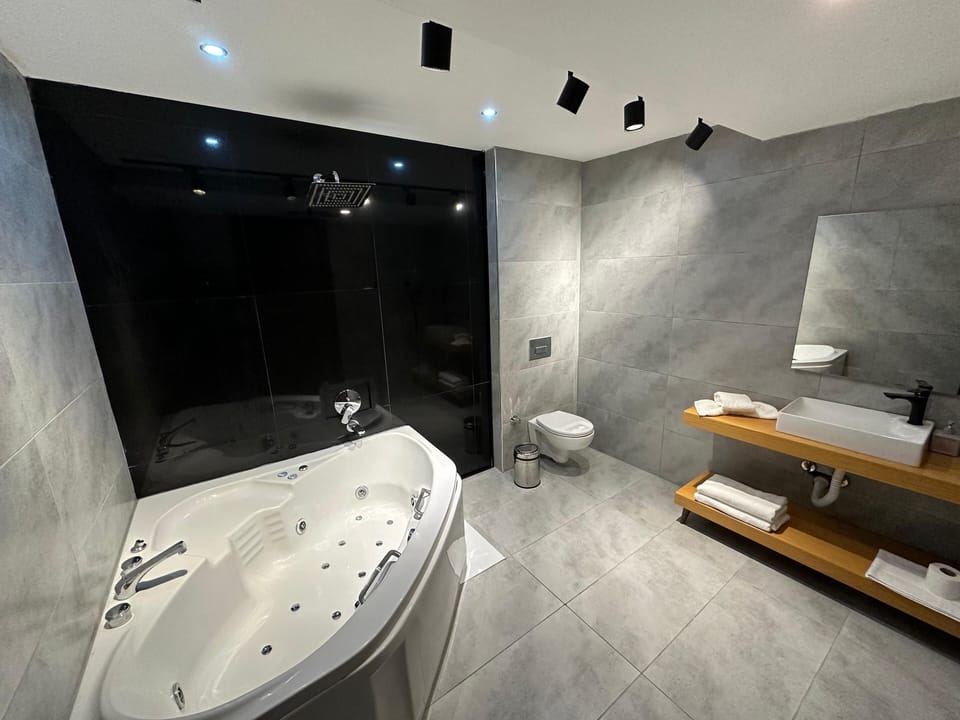 Comfort Room, 1 Double Bed, Sea View, Sea Facing | Bathroom | Free toiletries, hair dryer, slippers, towels