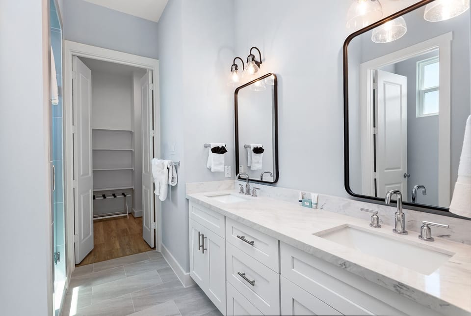 Master bathroom