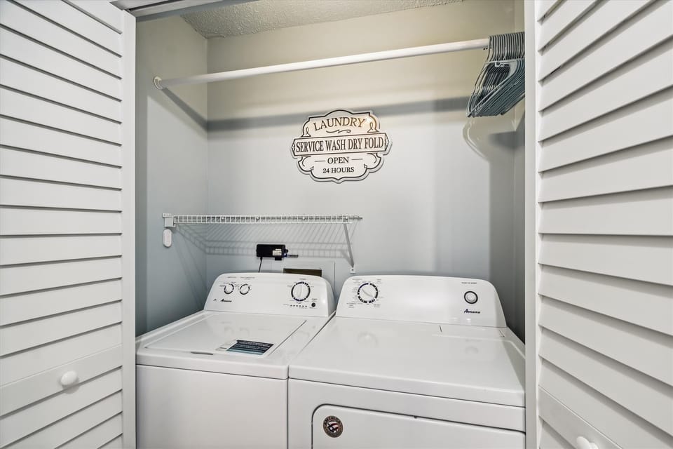 Washer and Dryer