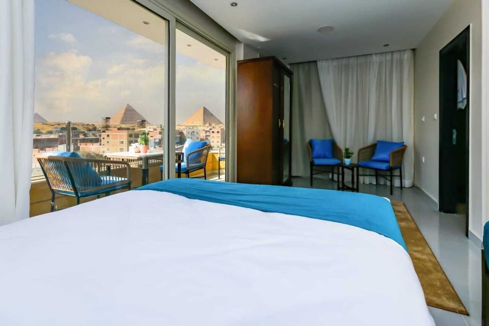 Panoramic Double Room, Terrace, Valley View | Premium bedding, pillowtop beds, minibar, in-room safe