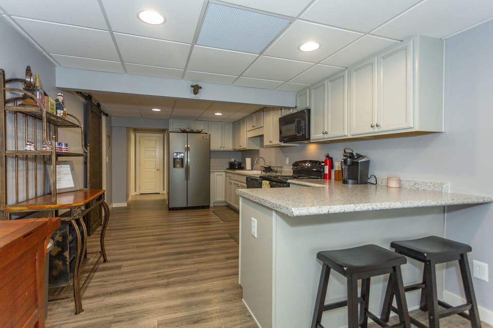 Downstairs full kitchen area