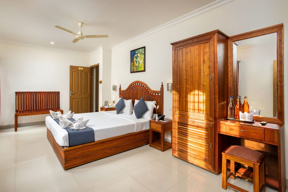 Coffee Bean Deluxe Non AC | Soundproofing, iron/ironing board, free WiFi, bed sheets