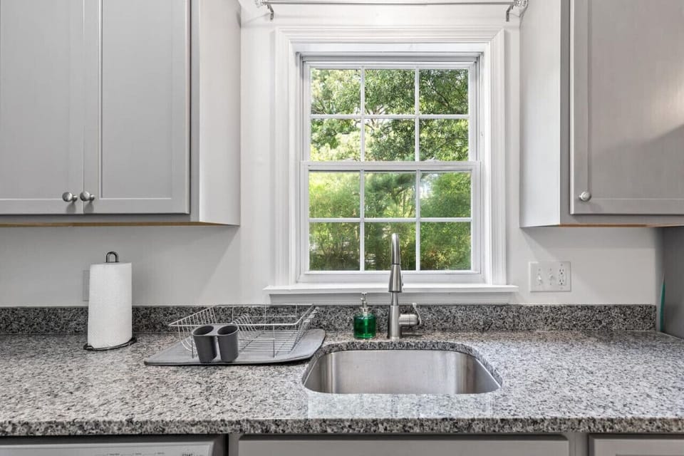Enjoy the benefits of our newly remodeled and updated kitchen, equipped with a variety of nifty cooking appliances and tools to enhance your culinary experience.