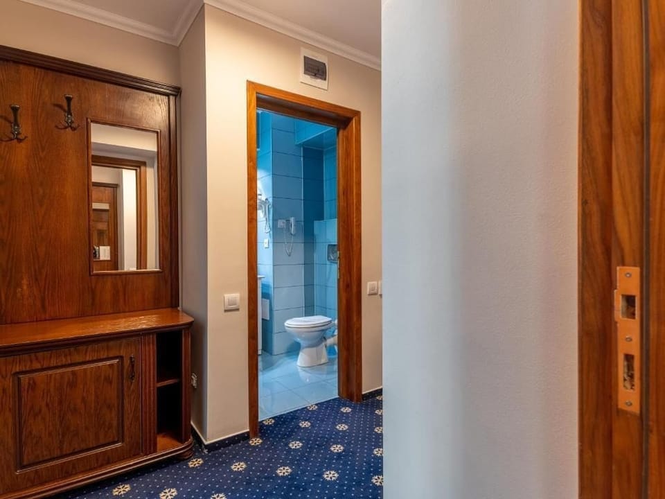Free toiletries, hair dryer, bathrobes