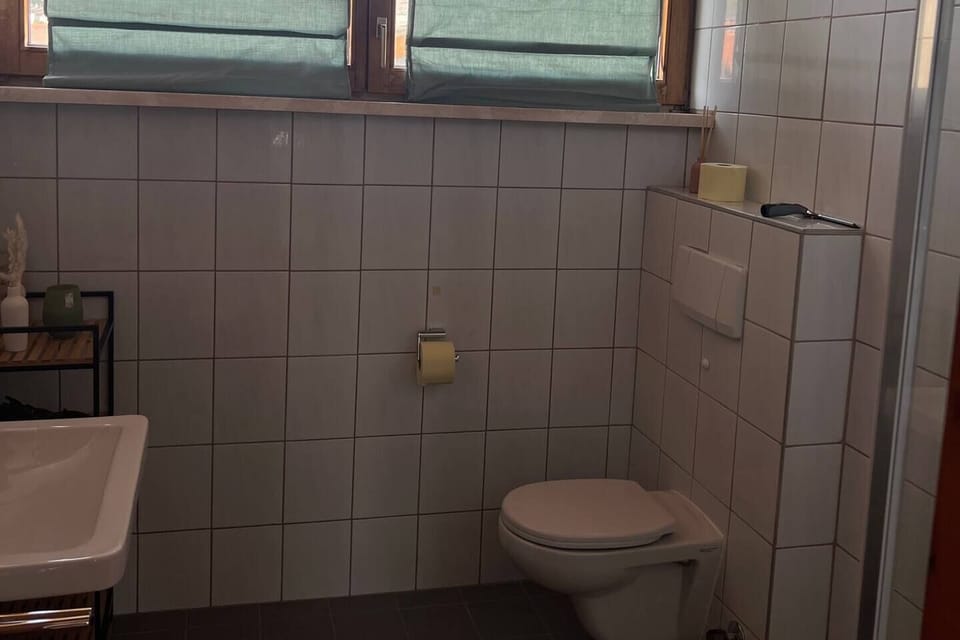Apartment, 2 Bedrooms, Balcony, Mountain View | Bathroom | Shower, hair dryer, towels