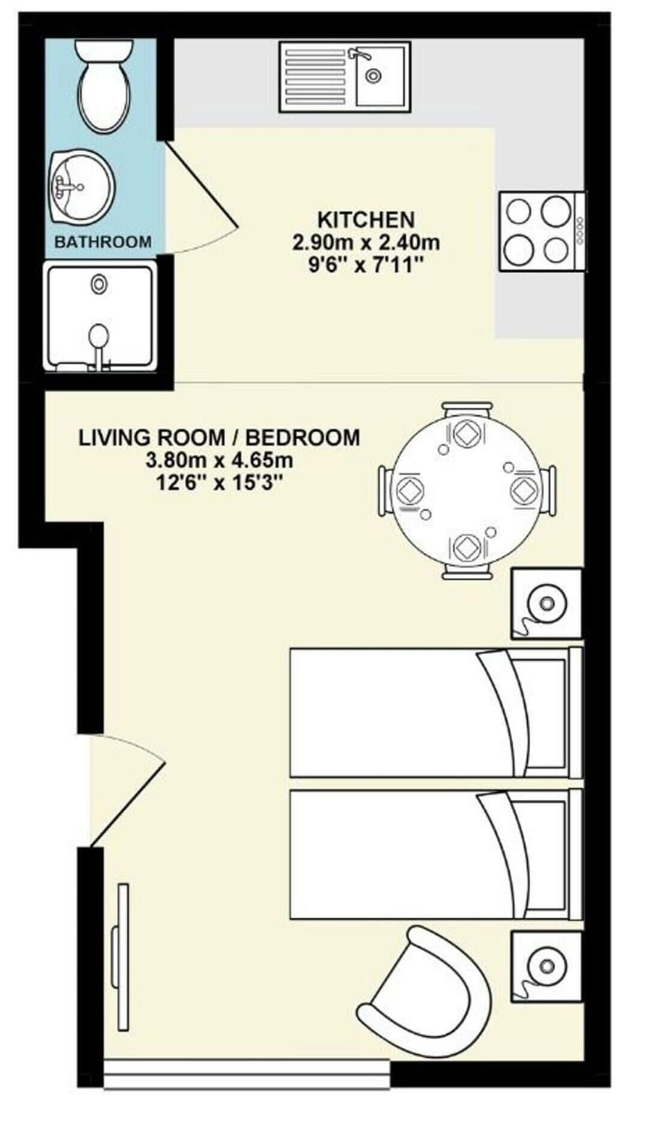House | 1 bedroom