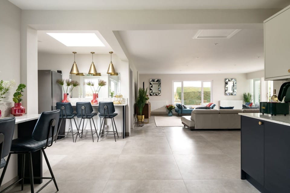 The kitchen at Sunset Retreat, Kent