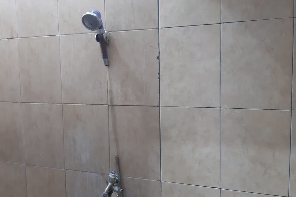 Standard Double Room | Bathroom | Shower, towels, soap