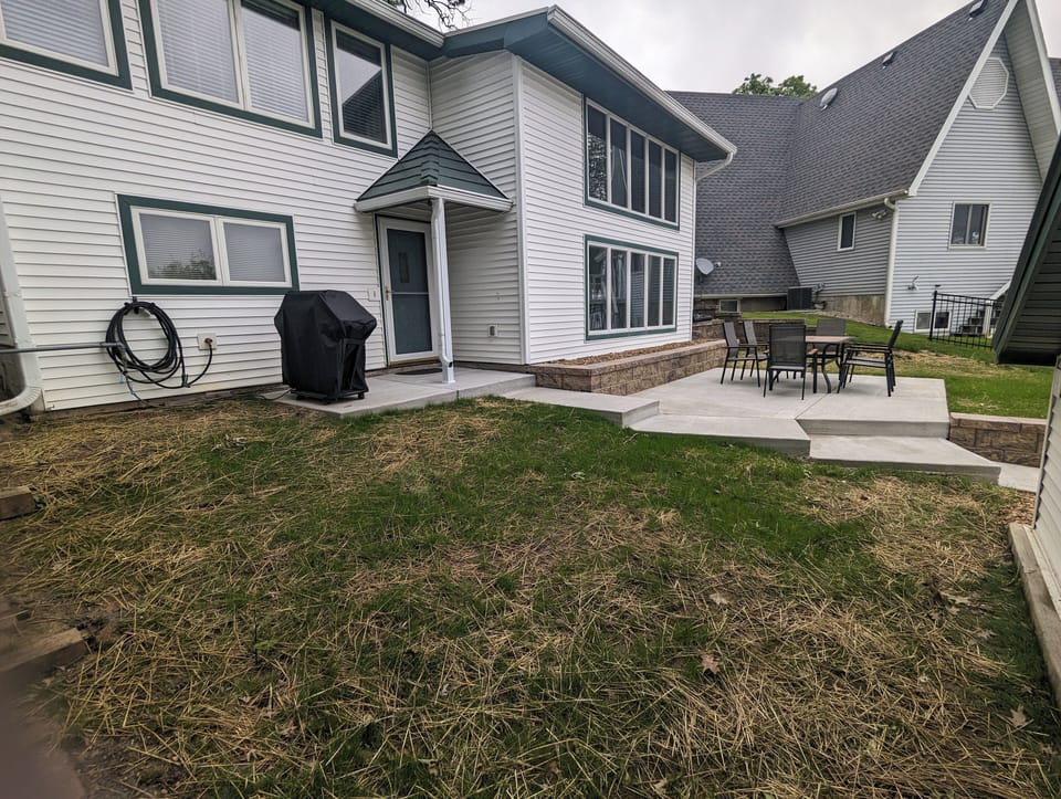 Natural Gas Grill and Patio