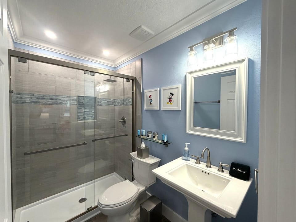 Luxury Bathrooms in this Vacation Home