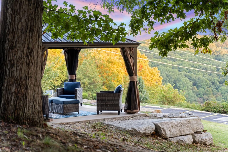Enjoy the views from your private pavillion