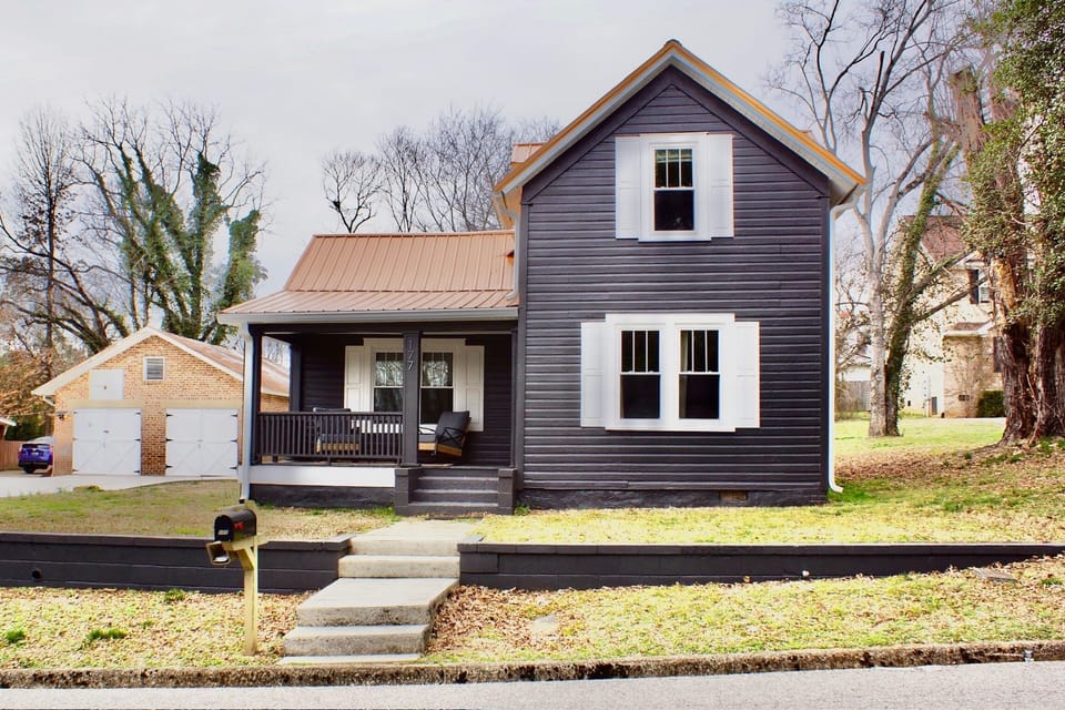 Exterior front of the house