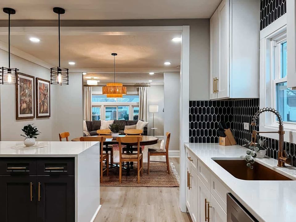 Savor the joy of cooking in our stylish and spacious kitchen.