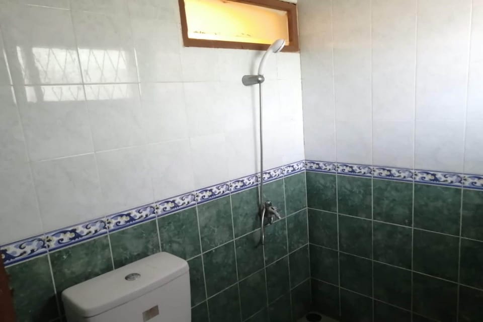 Standard Double Room | Bathroom | Shower, towels, soap