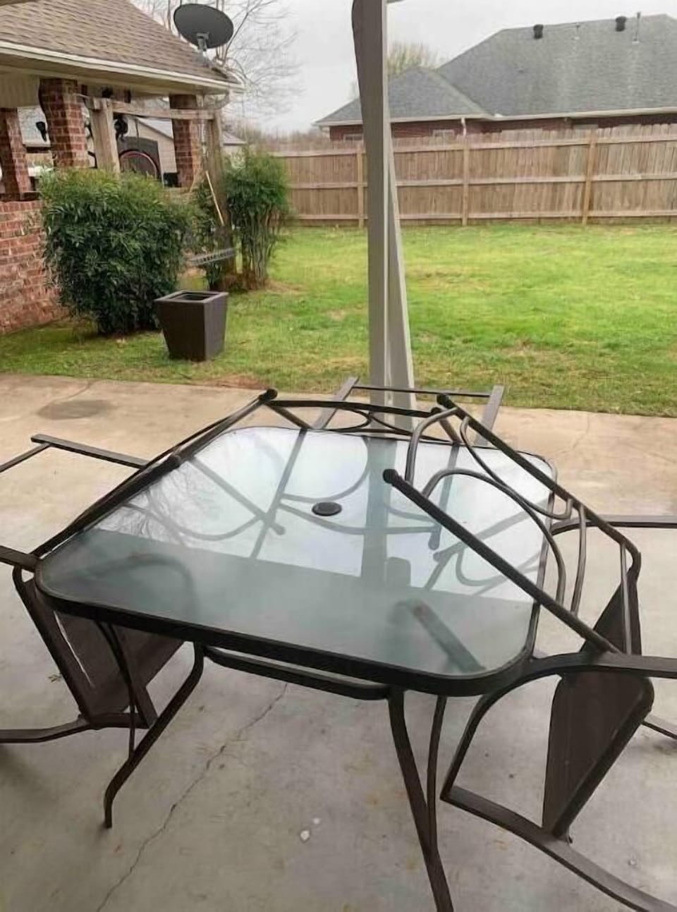 Outdoor table