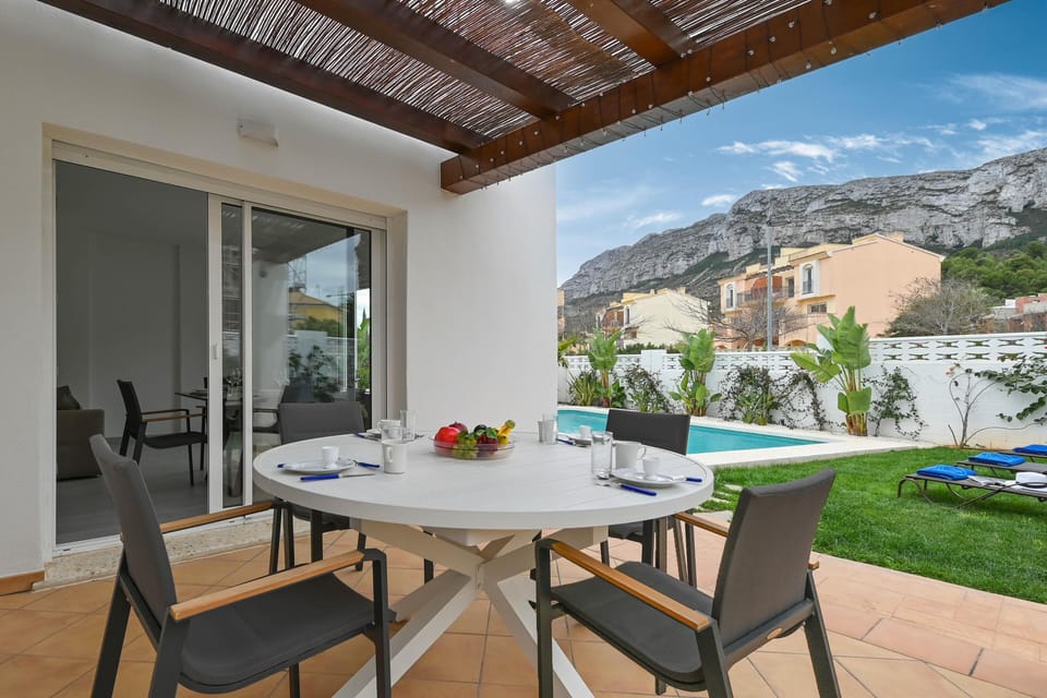 Covered terrace