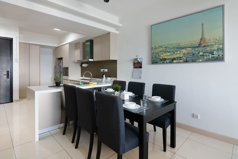 A dining area.