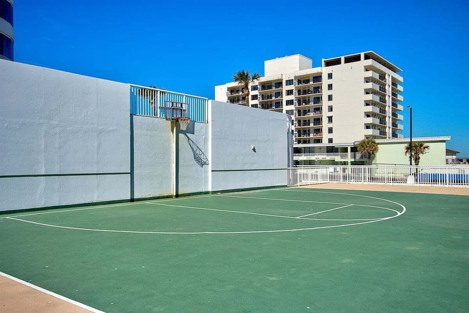 Half basketball court