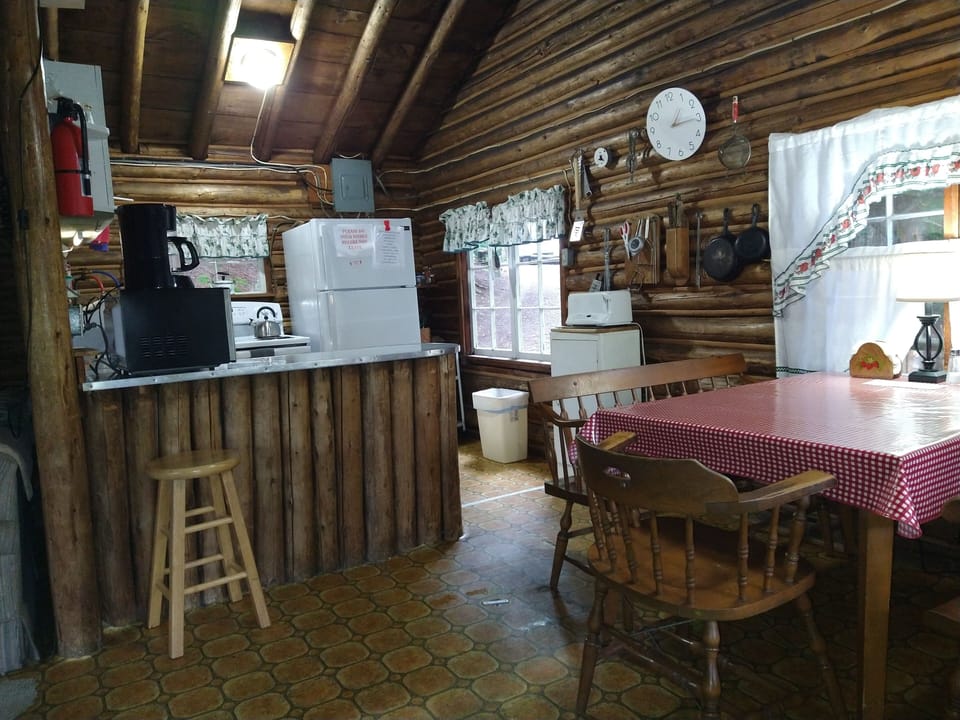 Kitchen and dining area