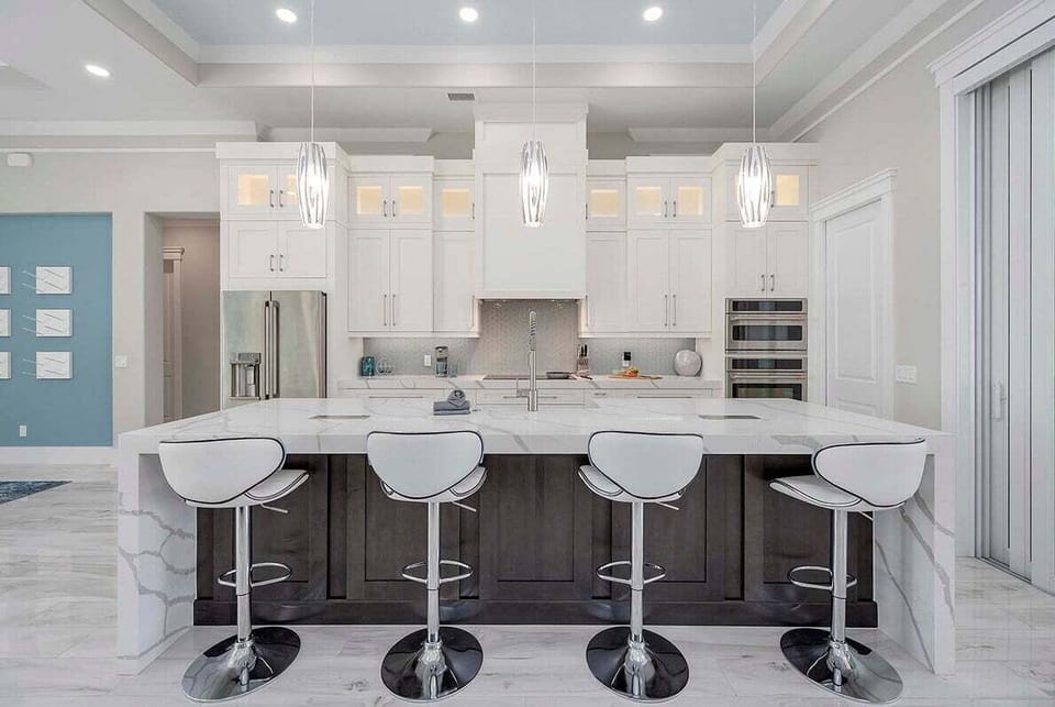 Kitchen Island with Extra Seating