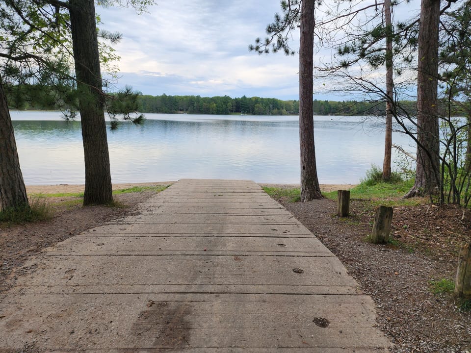 Lake Shupac - 5 minutes away