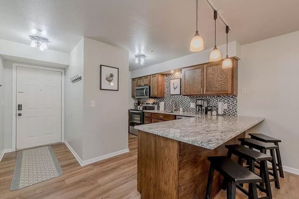 Fully equipped kitchen
