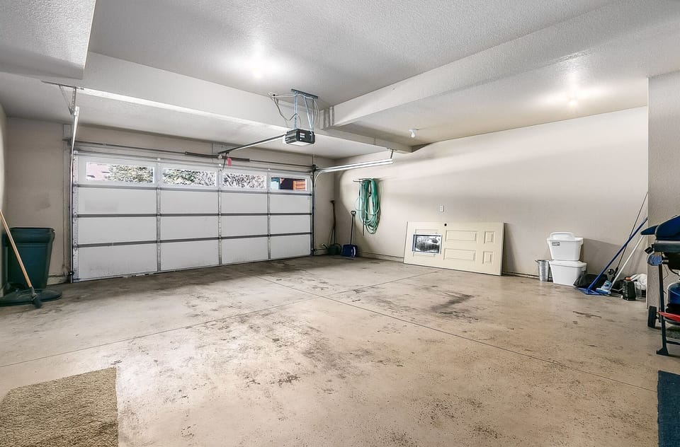 Two car garage