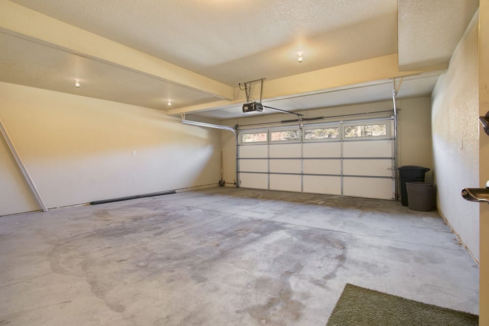 Two car garage