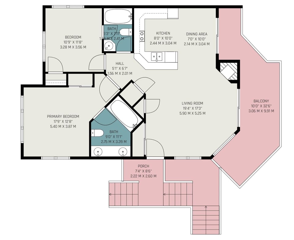 41B Nakai Peak Floor Plan