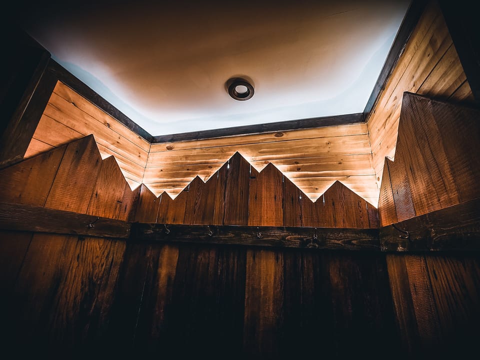 Enjoy rustic mountain accents throughout the home.