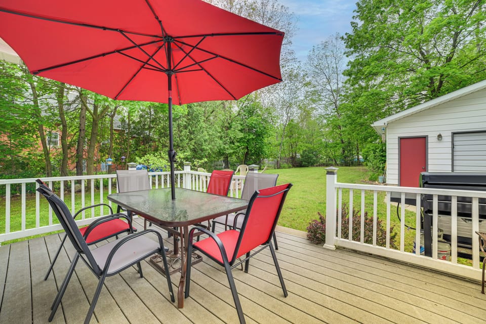 Summer Exterior | Deck | Outdoor Seating & Dining