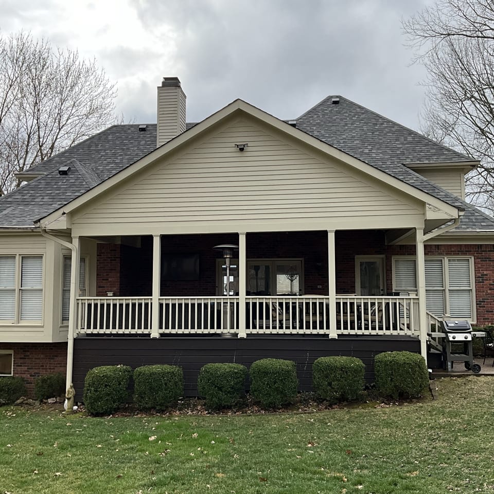 Covered deck