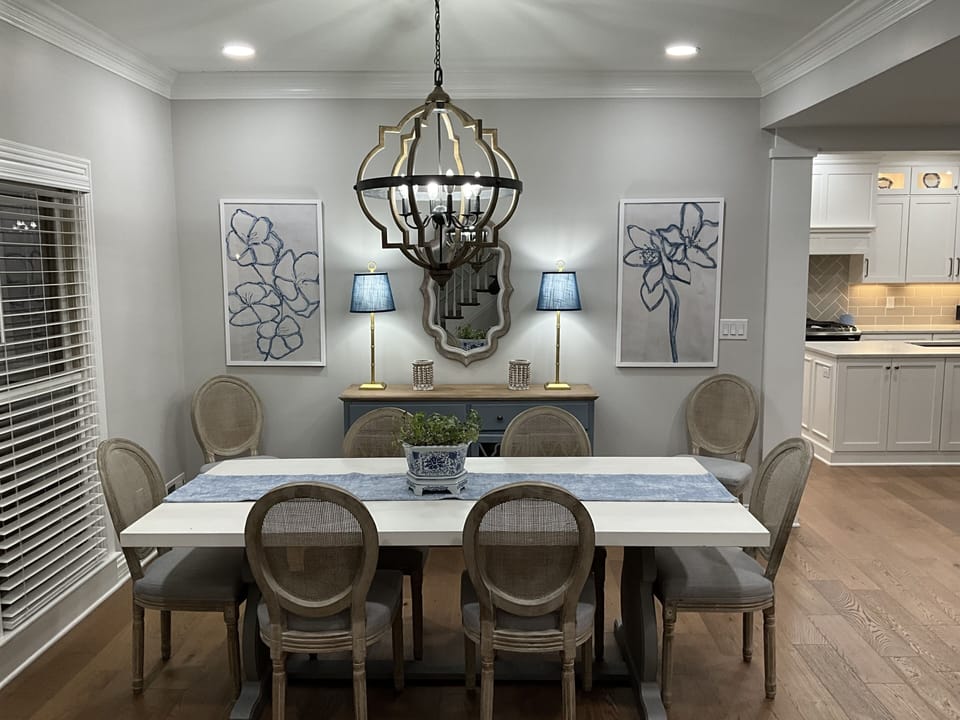Dart area in basement