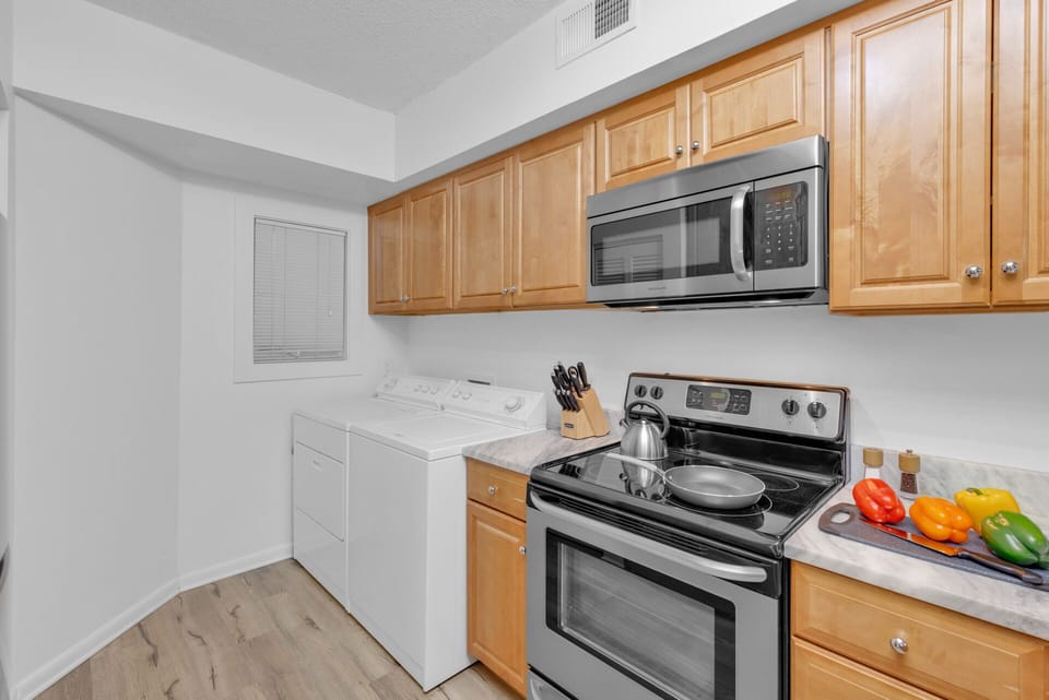 Washer and dryer fo added convenience