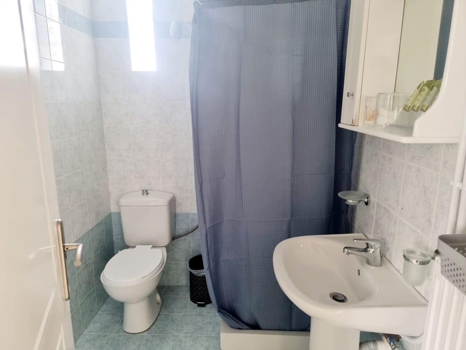 Panoramic Apartment, City View (Inspire) | Bathroom | Shower, free toiletries, hair dryer, towels