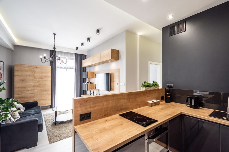 Exclusive Apartment | Private kitchenette | Fridge, stovetop, coffee/tea maker, electric kettle