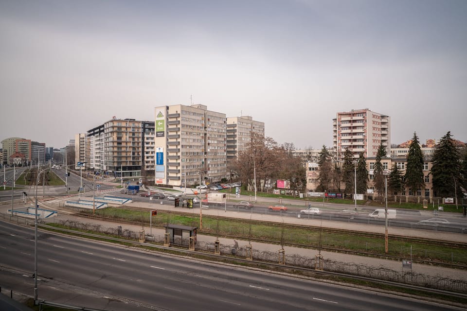 City Apartment | Balcony view