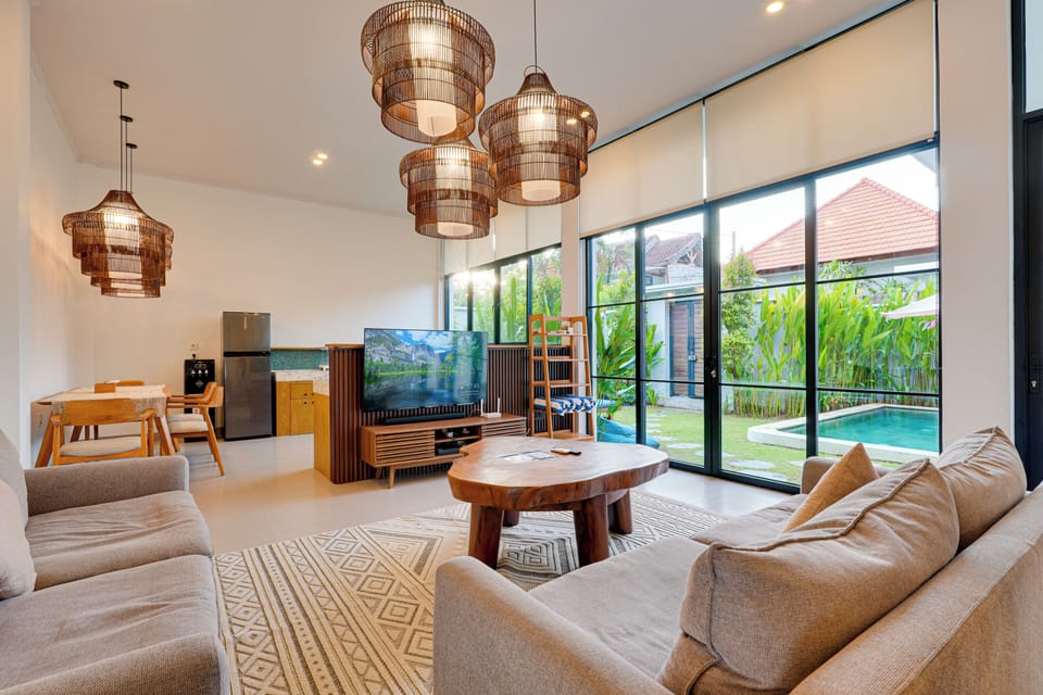 Standard Villa | Living area | Flat-screen TV