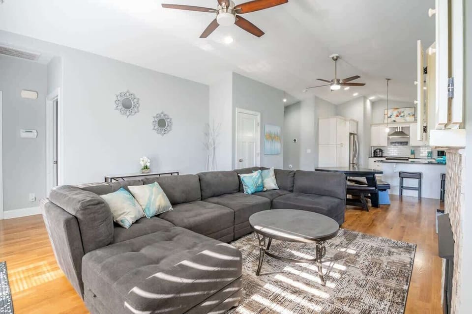 Living Room with Sectional Sofa