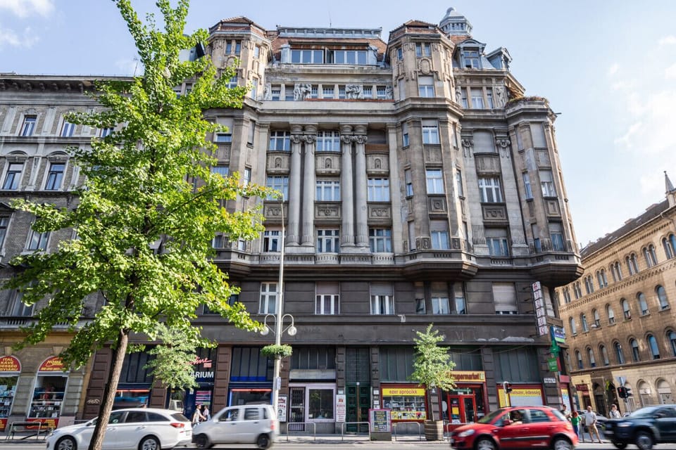 The building