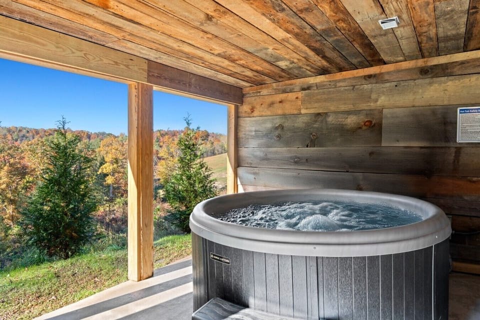 Covered Hot Tub