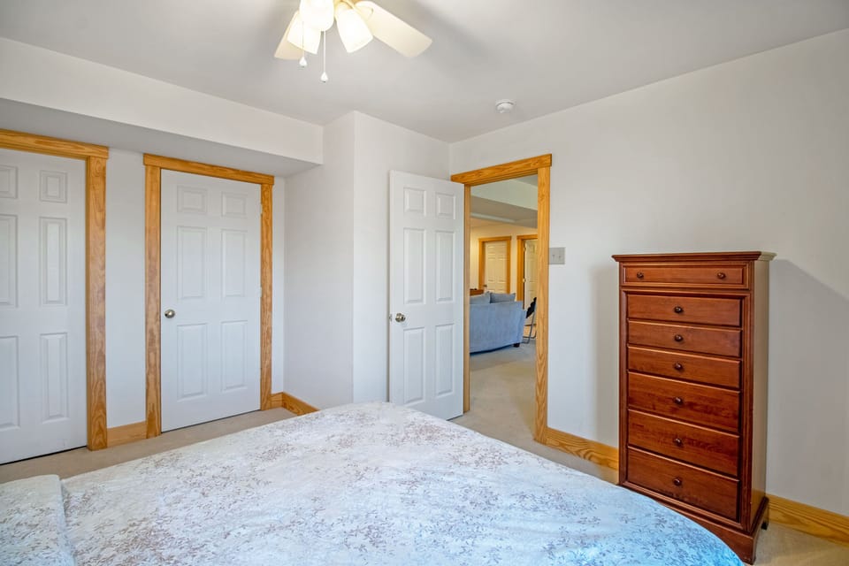 Bedroom 4 includes one queen bed
