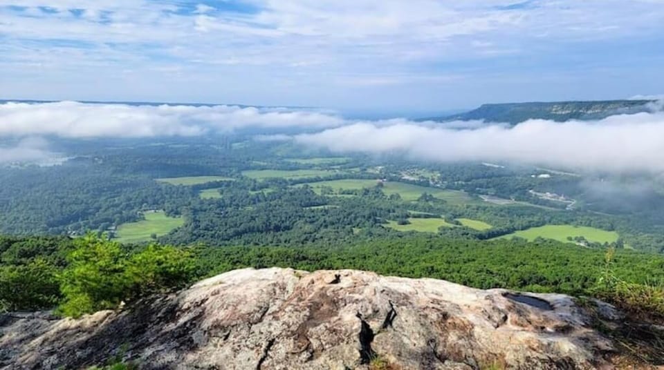 Stunning overlook with breathtaking views along our trail