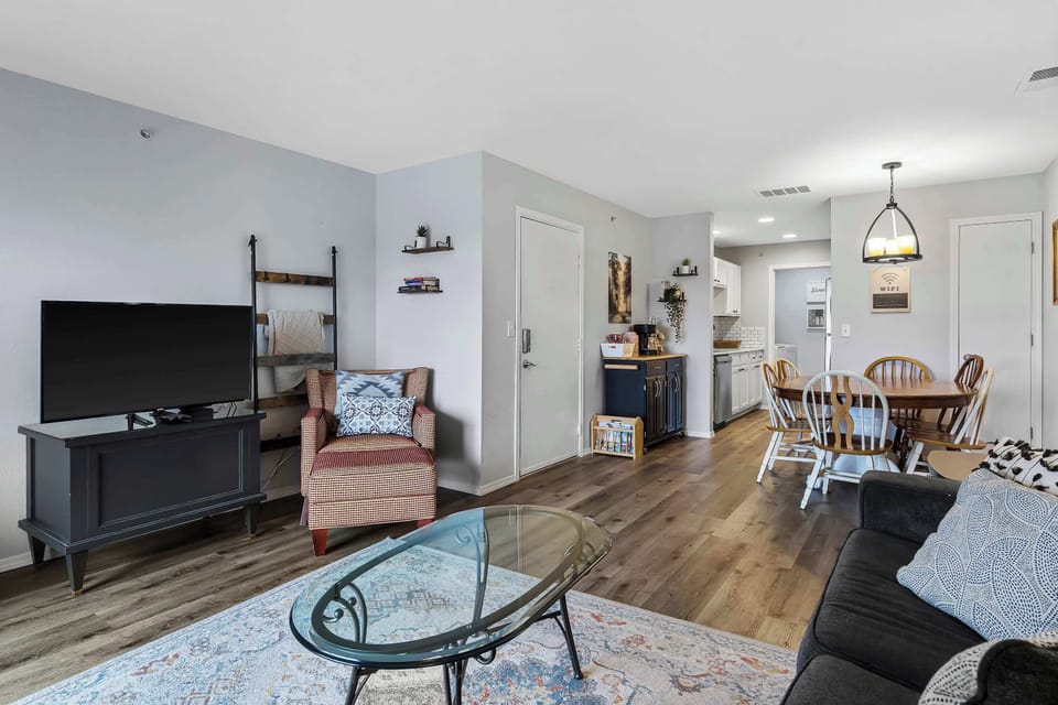 Condo, Multiple Beds, Patio, Garden View (Family-Friendly Retreat) | Living area | 42-inch flat-screen TV with digital channels
