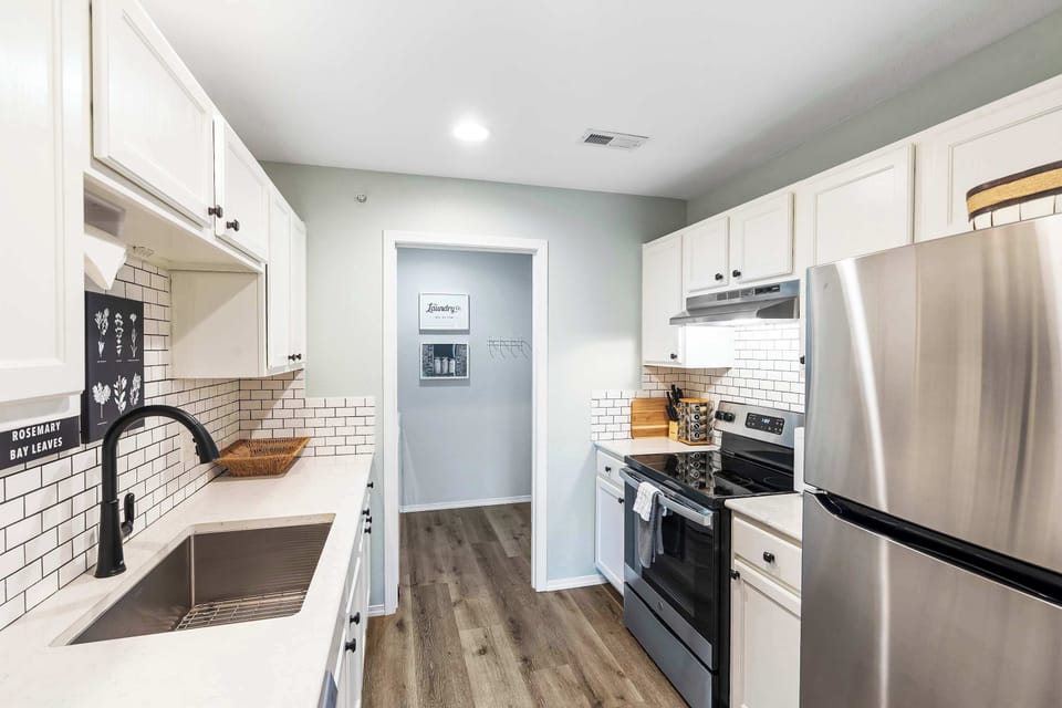 Condo, Multiple Beds, Patio, Garden View (Family-Friendly Retreat) | Private kitchen | Coffee/tea maker