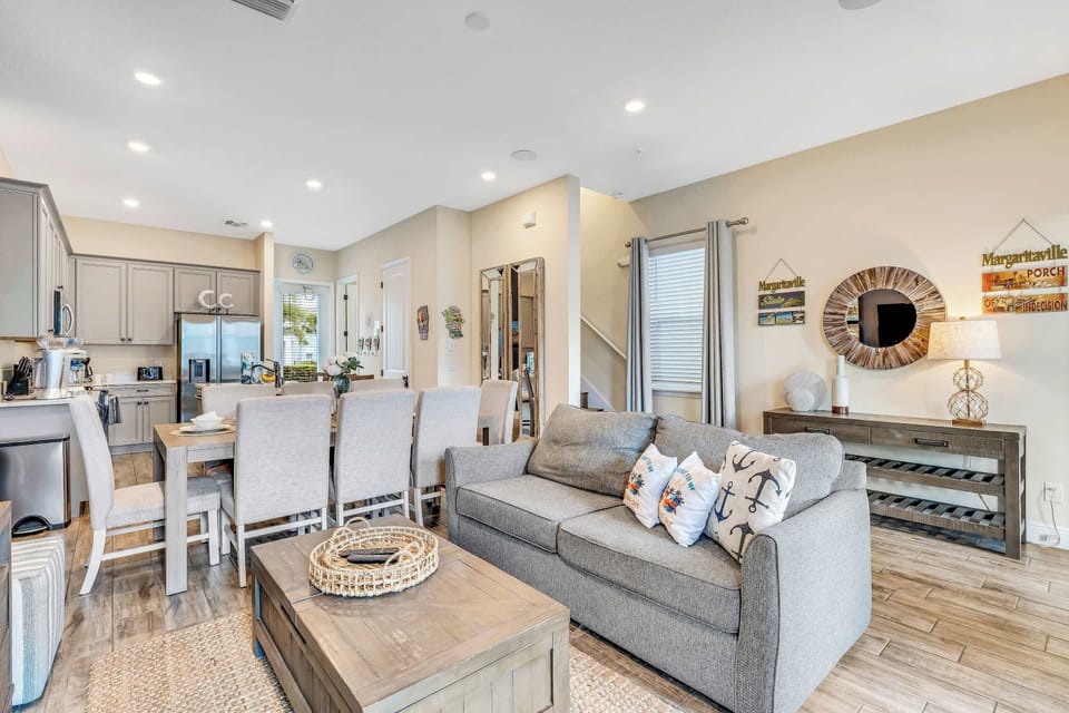 House, Multiple Beds, Pool Access, Pool View (The Sea Shelter) | Living area | 42-inch flat-screen TV with digital channels