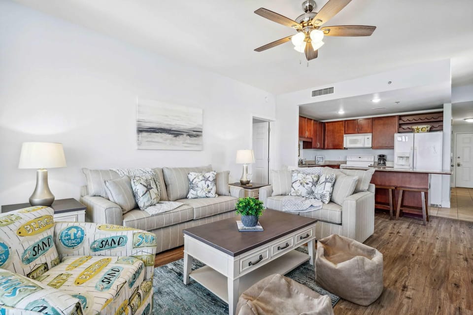 Condo, Multiple Beds, Balcony (Seaside Harmony) | Living area | 42-inch flat-screen TV with digital channels, TV