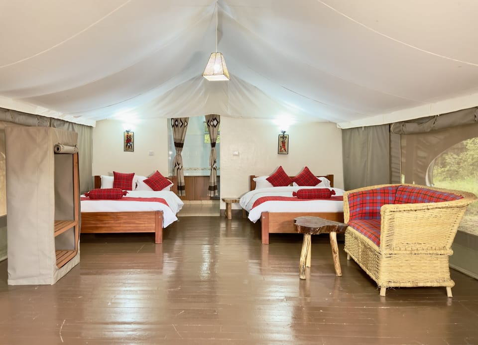 Grand Double or Twin Room, Garden View | Individually furnished, desk, free WiFi